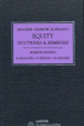 Cover Art for 9780409315448, Meagher, Gummow and Lehane's Equity - Doctrines and Remedies by Roderick Pitt Meagher, John Dyson Heydon