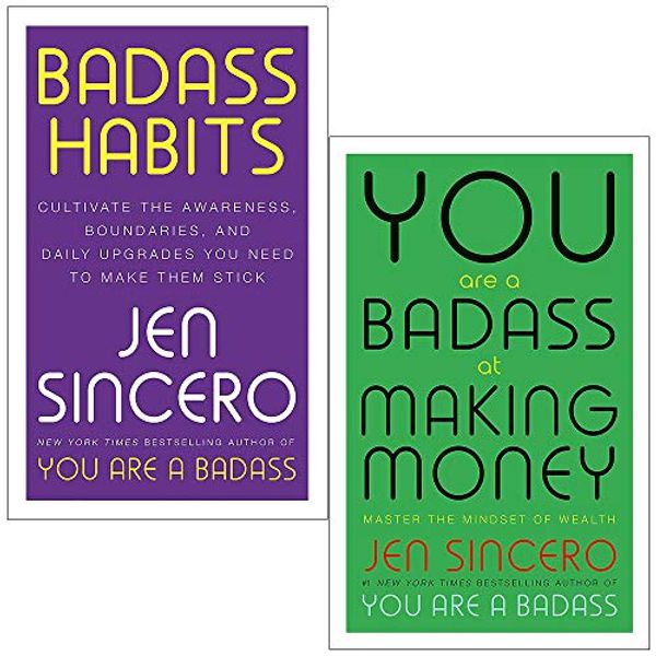 Cover Art for 9789124084325, Badass Habits & You Are a Badass at Making Money By Jen Sincero 2 Books Collection Set by Jen Sincero