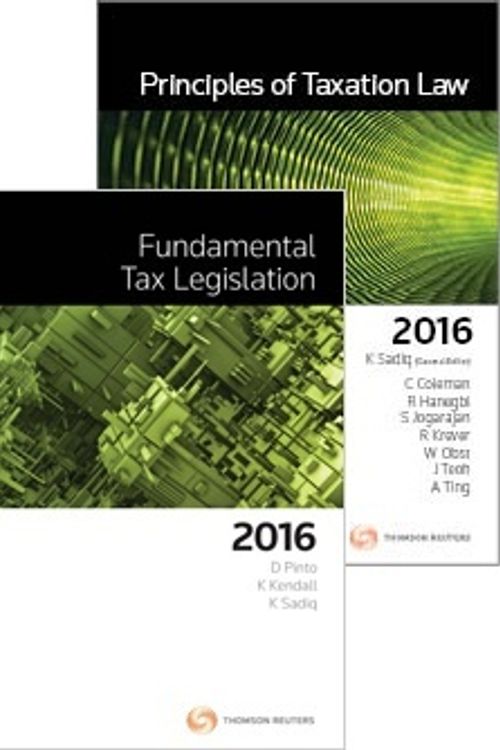 Cover Art for 9780864699916, Tax Kit 2 2016: Principles of Taxation Law 2016 + Fundamental Tax Legislation 2016 by Unknown