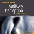 Cover Art for 9780521868709, Auditory Perception by Richard M. Warren