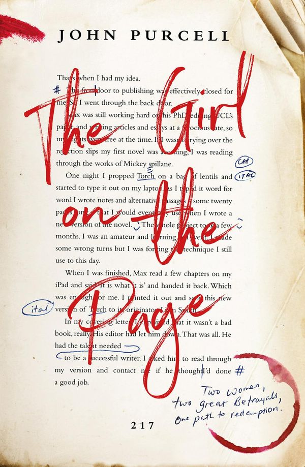 Cover Art for 9781460756973, The Girl on the Page by John Purcell