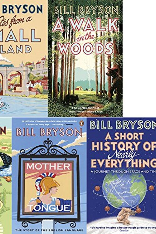 Cover Art for 9789123663712, Bill bryson books set series 3:5 books collection pack by Bill Bryson
