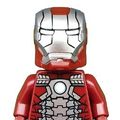 Cover Art for 5060668952894, LEGO Super Heroes Iron Man Type 5 Armour Minifigure (Tony Stark Head) split from 76125 (Bagged) by Unknown