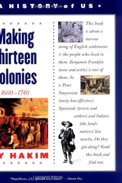 Cover Art for 9780195153224, Making Thirteen Colonies by Joy Hakim