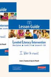 Cover Art for 9780325062211, Fountas & Pinnell Leveled Literacy Intervention Blue System (Grade 2) Lesson Guides by Irene Fountas, Gay Pinnell