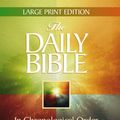 Cover Art for 9780736920018, Daily Bible-NIV-Large Print by F. LaGard Smith