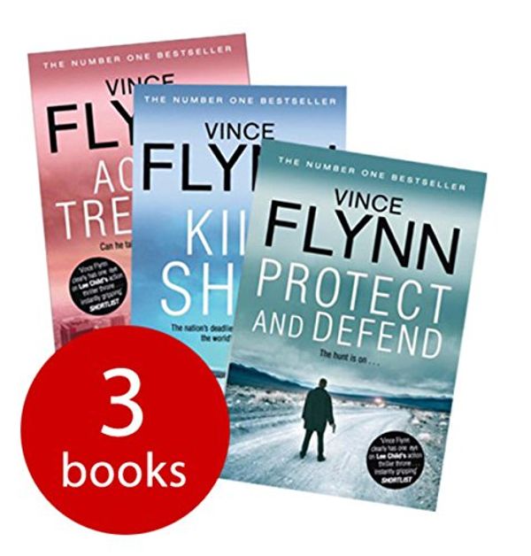 Cover Art for 9781471152726, Vince Flynn 3 Books Box Sets- Kill Shot, Act Of Treason And Project And Defend by VINCE FLYNN