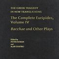 Cover Art for 9780195373264, The Complete Euripides: v. 4 by Euripides