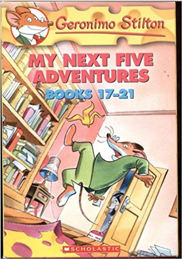 Cover Art for 9780439893091, Geronimo Stilton Boxed Set, Books 17-21: My Next Five Adventures (Watch Your Whiskers, Stilton!; Shipwreck on the Pirate Islands; My Name Is Stilton, Geronimo Stilton!; Surf's Up, Geronimo!; and The Wild, Wild West) by Geronimo Stilton