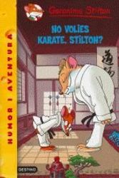 Cover Art for 9788497088374, No volies karate, Stilton? by Geronimo Stilton