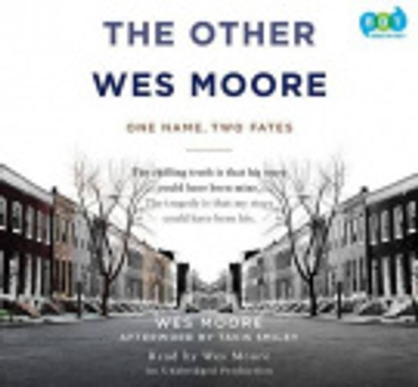 Cover Art for 9780307736048, The Other Wes Moore by Wes Moore, Wes Moore