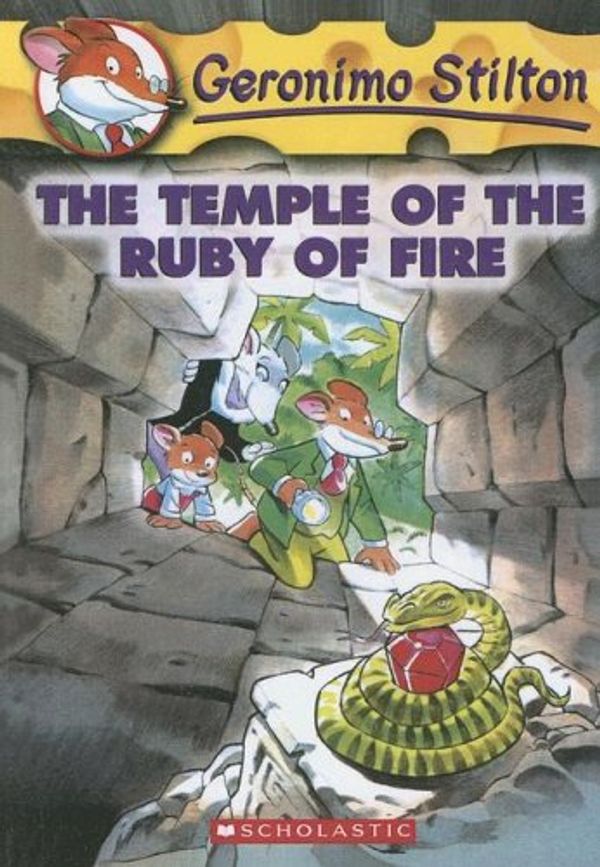 Cover Art for 9780606332774, The Temple of the Ruby of Fire by Geronimo Stilton