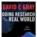 Cover Art for 9781526418524, Doing Research in the Real World by David E. Gray
