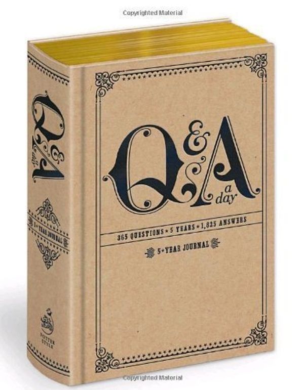 Cover Art for B0182PVJJK, Q and A a Day: 5-Year Journal by Potter Style (2010-12-28) by Potter Style;