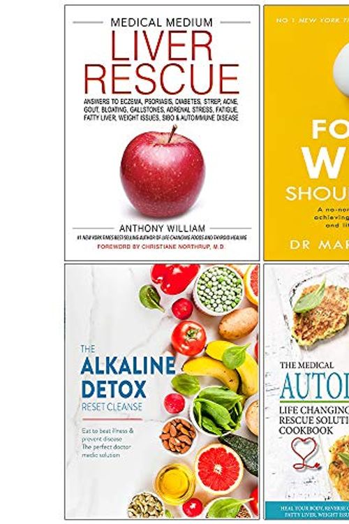 Cover Art for 9789123777372, Medical Medium Liver Rescue [Hardcover], Food Wtf Should I Eat, Alkaline Detox Reset Cleanse, Medical Autoimmune 4 Books Collection Set by Anthony William