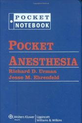 Cover Art for 9780781795845, Pocket Anesthesia by Urman Ehrenfeld