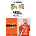 Cover Art for 9789123971824, The Fitness Chef Eat What You Like & Lose Weight For Life [Hardcover], Meltdown How to turn your hardship into happiness, [Hardcover] Not a Diet Book 3 Books Collection Set by Graeme Tomlinson, Jamie Alderton, James Smith