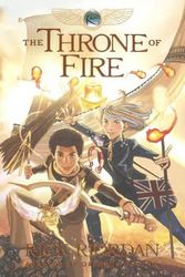 Cover Art for 9780606375092, The Throne of Fire: The Graphic Novel (Kane Chronicles) by Rick Riordan