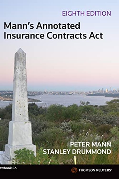 Cover Art for 9780455502892, Mann's Annot Insurance Contracts Act 8e plus supplement by Peter Mann