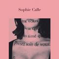 Cover Art for 9782742768936, Take Care of Yourself by Sophie Calle