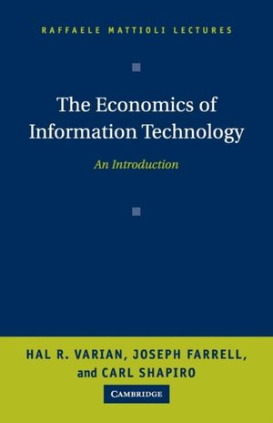 Cover Art for 9780521605212, The Economics of Information Technology: An Introduction by Hal R. Varian
