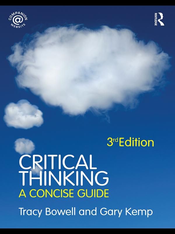 Cover Art for 9781135284145, Critical Thinking by Tracy Bowell, Gary Kemp
