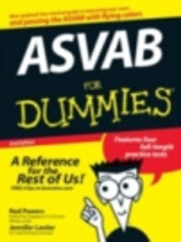 Cover Art for 9780470178683, ASVAB for Dummies by Rod Powers, Jennifer Lawler