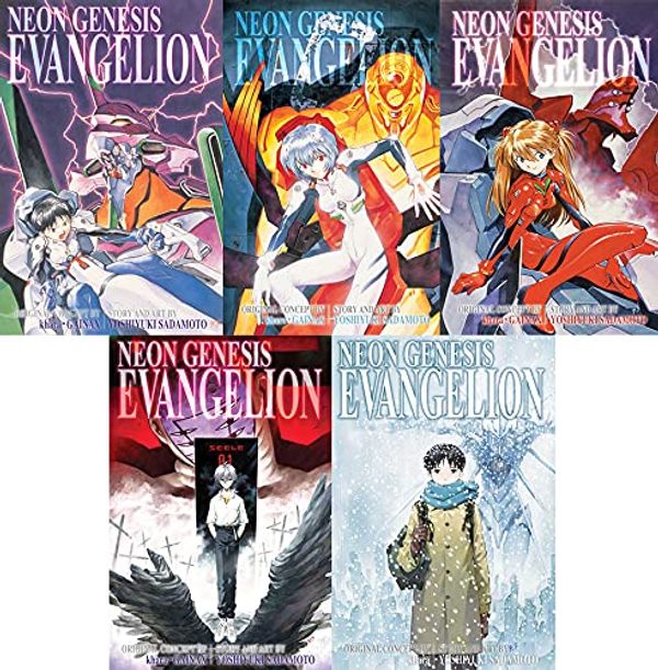 Cover Art for B09B4DWXLV, Neon Genesis Evangelion Manga Set by Yoshiyuki Sadamoto