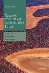 Cover Art for 9780190338602, Case for Principles of Administrative Law by Leighton McDonald, Kristen Rundle, Emily Hammond
