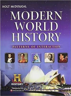Cover Art for 9780547491141, Holt McDougal World History: Patterns of Interaction National by Holt McDougal