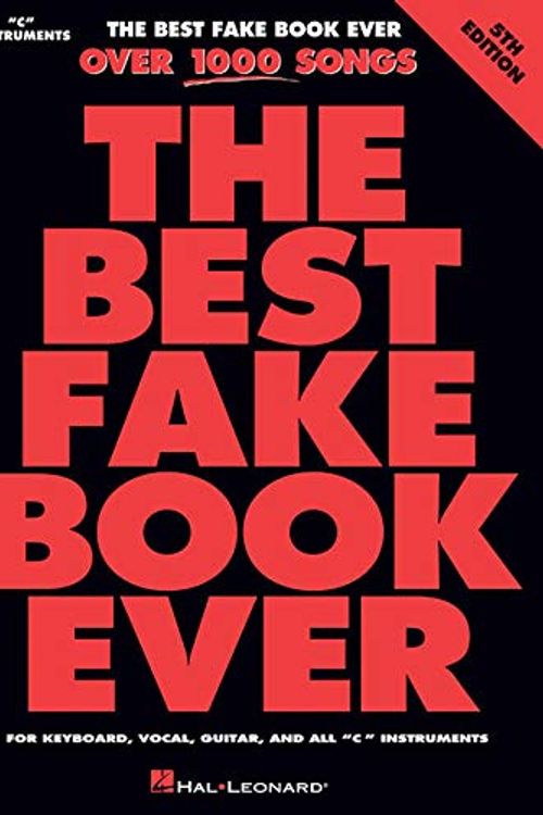 Cover Art for 9781540059659, Best Fake Book Ever: C Edition by Hal Leonard Corp