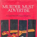 Cover Art for 9780816130450, Murder Must Advertise by Dorothy L. Sayers