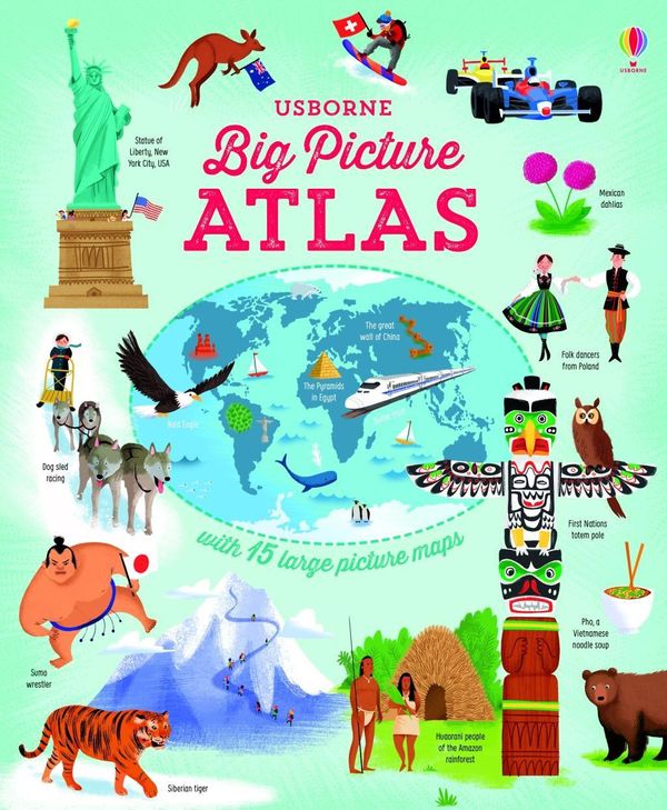Cover Art for 9781409598701, Big Picture Atlas by Emily Bone