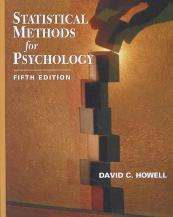 Cover Art for 9780534389703, Statistical Methods for Psychology by David C. Howell