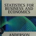 Cover Art for 9780324066722, Statistics for Business and Economics (8th Edition) by David Ray Anderson
