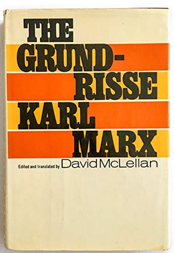 Cover Art for 9780060128289, The Grundrisse by Karl Marx