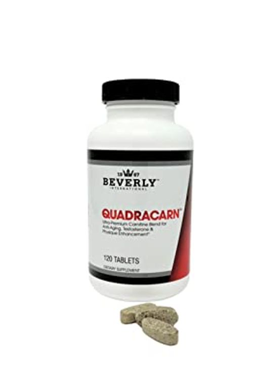 Cover Art for 0754465755745, Quadracarn 120 Tablets. 4X-Potency Multi-Carnitine Formula for fat loss, muscle definition, vascularity, testosterone, sexual health, mood, energy, anti-aging. by Unknown