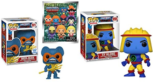 Cover Art for B09JT1Y5KF, The Universe Weird-o's Funko Pop! Pack: Funko Pop! Television Sy-Klone 995/ Mer-Man 91 Funko Shop Exclusive + Bonus Figural Bag Clip Blind Bag (3 Items) by Unknown