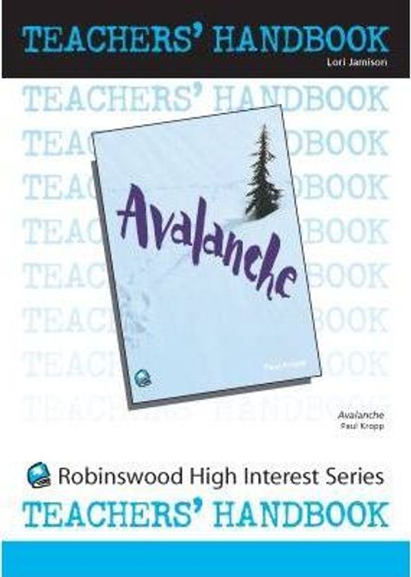 Cover Art for 9781906053451, Avalanche- Teachers' Handbook by Lori Jamison