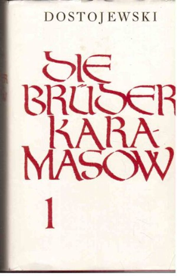 Cover Art for 9783538065284, Die Brüder Karamasow by Fe͏̈dor Michajlovič Dostoevskij