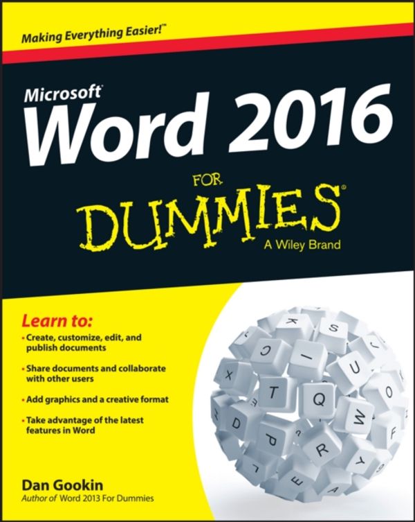 Cover Art for 9781119076896, Word X For Dummies by Dan Gookin