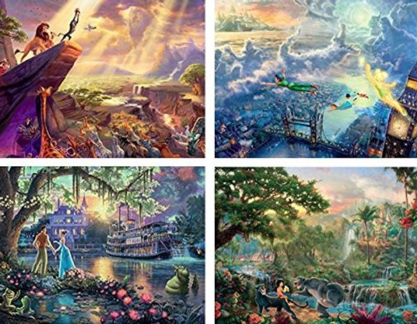 Cover Art for 0885214011857, Ceaco 4-in-1 Multi-Pack Thomas Kinkade Disney Dreams Collection Jigsaw Puzzle ( 500 Pieces ) by Ceaco