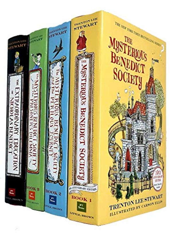 Cover Art for 9789124031077, The Mysterious Benedict Society Series 4 Books Collection Set By Trenton Lee Stewart (The Mysterious Benedict Society,Perilous Journey,Prisoner's Dilemma,Extraordinary Education of Nicholas Benedict) by Unknown
