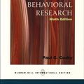 Cover Art for 9780071109635, Methods in Behavioral Research: WITH Powerweb by Paul C. Cozby