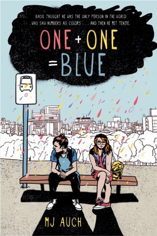 Cover Art for 9781250039927, One Plus One Equals Blue by M. J. Auch