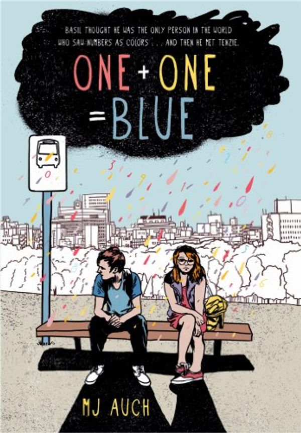 Cover Art for 9781250039927, One Plus One Equals Blue by M. J. Auch