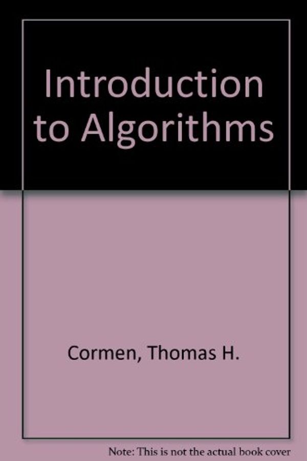 Cover Art for 9780070131446, Introduction to Algorithms: Instructors Manual by Thomas H. Cormen