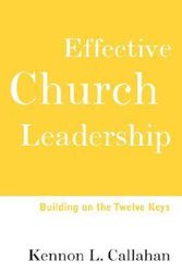 Cover Art for 9780787938659, Effective Church Leadership by Kennon L. Callahan