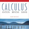 Cover Art for 9780470647721, Calculus by Howard Anton, Irl C. Bivens, Stephen Davis