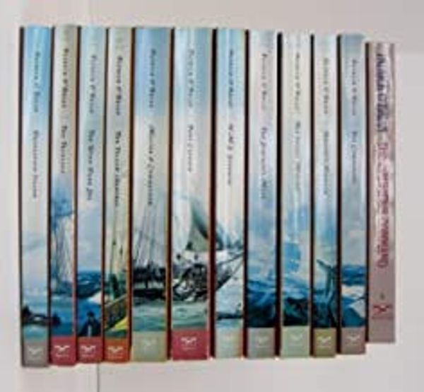 Cover Art for B094DQYZRC, AUBREY & MATURIN (Master and Commander) Series -- Set of 16 out of 21 books -- Master and Commander through Thirteen Gun Salute, plus Truelove / Commodore / Blue at the Mizzen by Patrick O'Brian